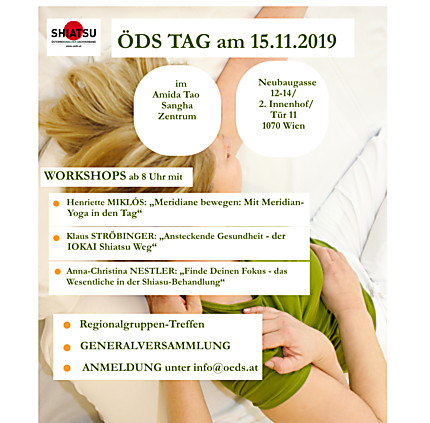 ÖDS-Tag mit Generalversammlung am 15.11.2019